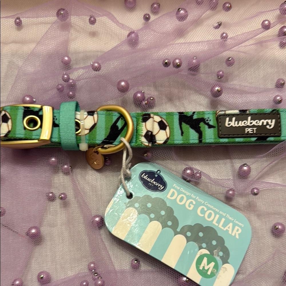Blueberry Pet Green Dog Collar